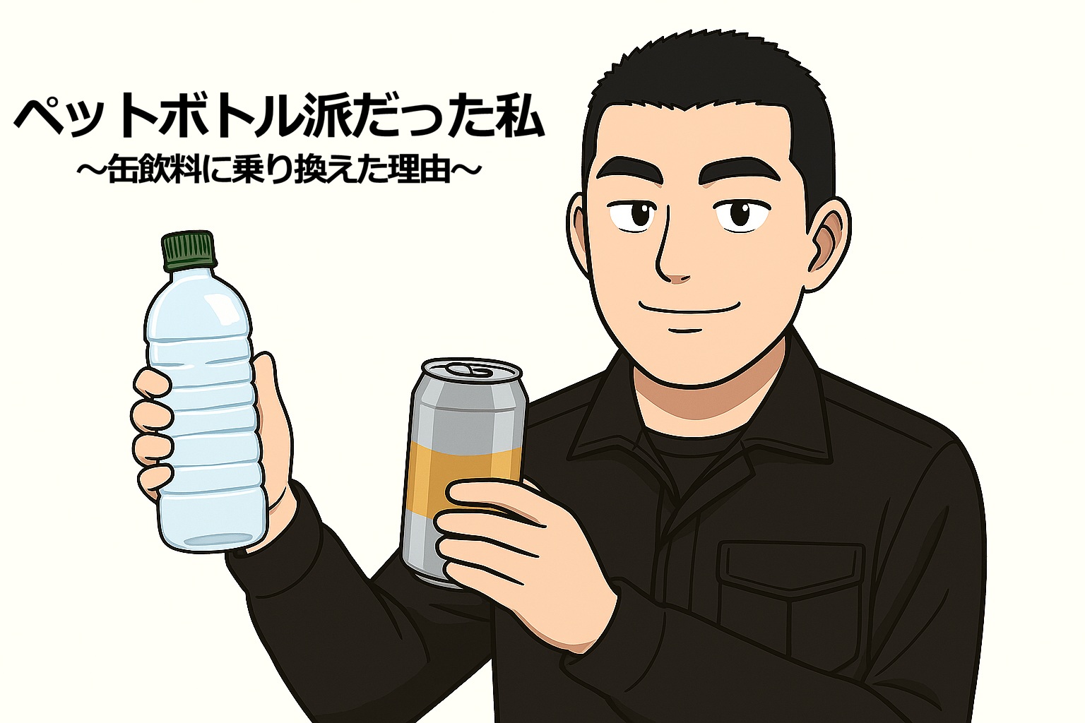 【小話】ペットボトル派だった私が“缶飲料シフト”を始めた理由