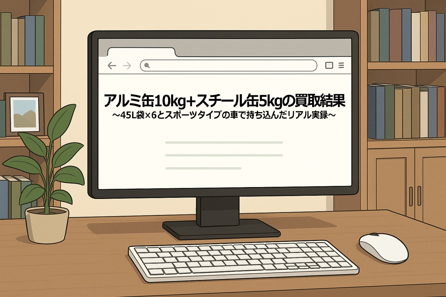 【実録】半年分のアルミ缶・スチール缶を売ってきた結果｜小遣い稼ぎとしてはどう？積載量や注意点も解説