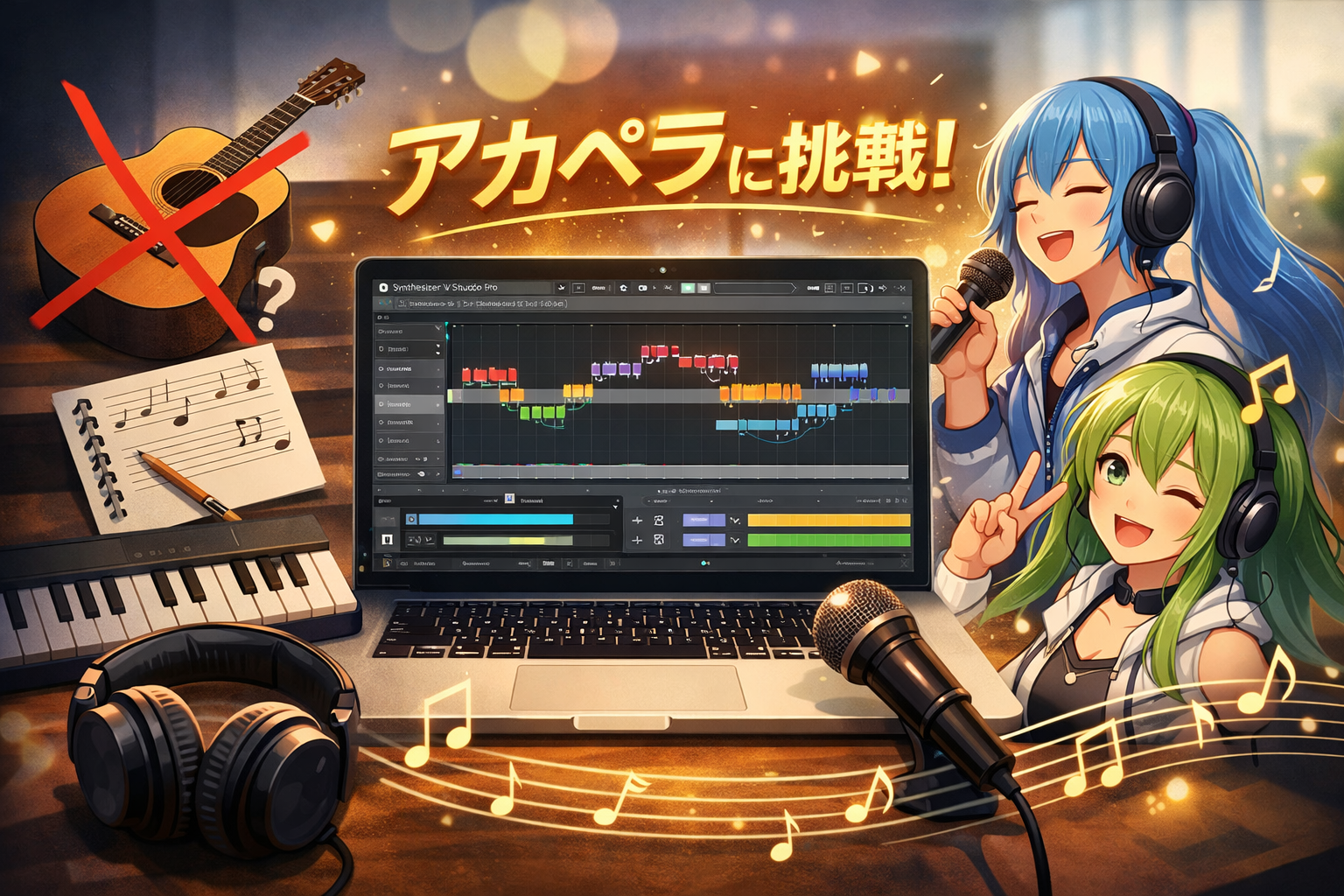 Synthesizer V Studio 2 Proでアカペラ制作を始めようと思ったきっかけ